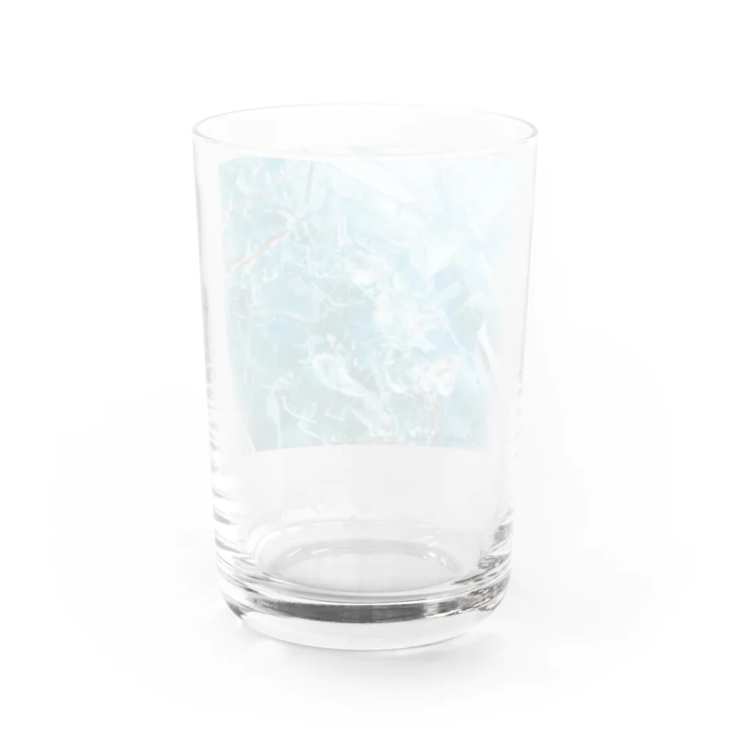 Fuyuka Okinoの流氷さん Water Glass :back