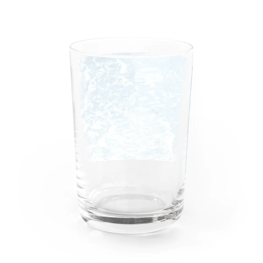 つむぐのミズイロ Water Glass :back