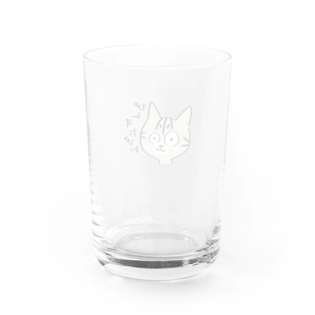 PinstapinのPinstapin ぴんすたぴん Water Glass :back