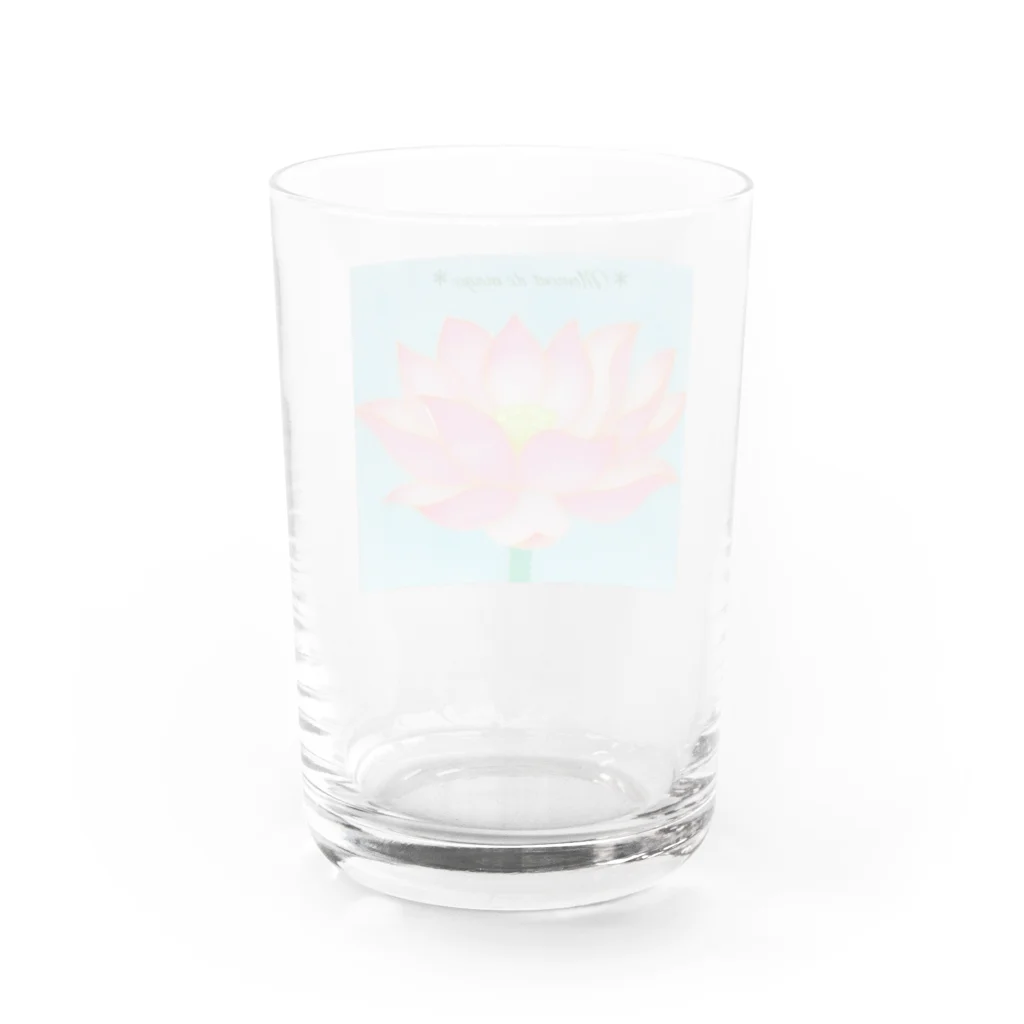 Moment de magieの清麗 Water Glass :back