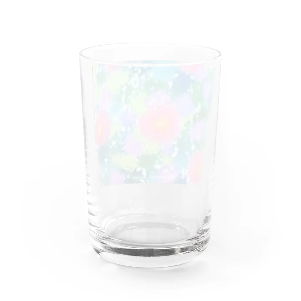 Moment de magieの椿 Water Glass :back