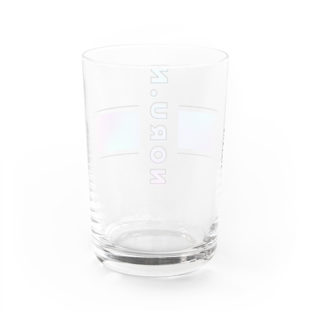 noru_nekomiyaのホログラムのるねこグラス Water Glass :back