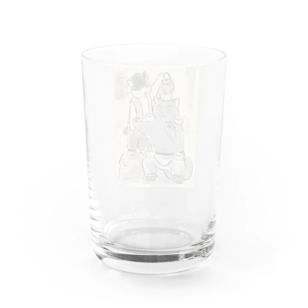 café Mo.freeのWater Glass :back