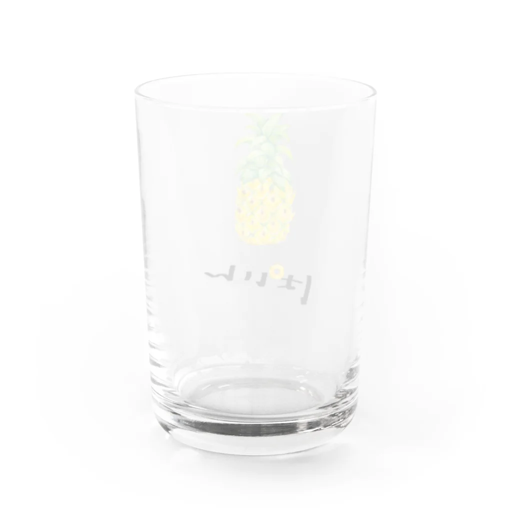 mayapatternのぱいん Water Glass :back