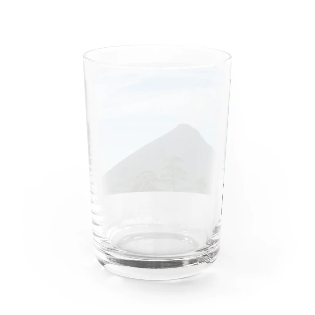 新倉大飯店のkaimomdake Water Glass :back