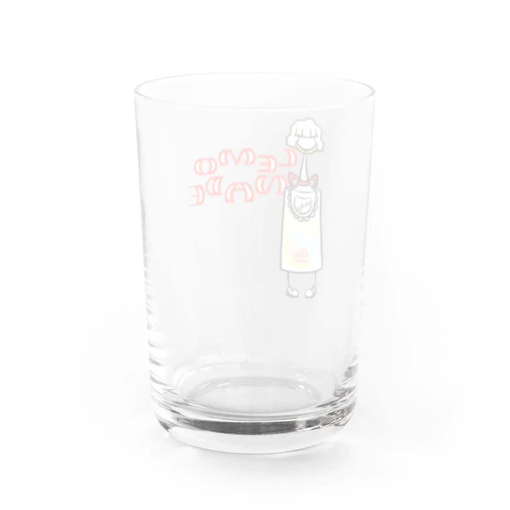 ウサネコのノンカクテル　レモネード Water Glass :back