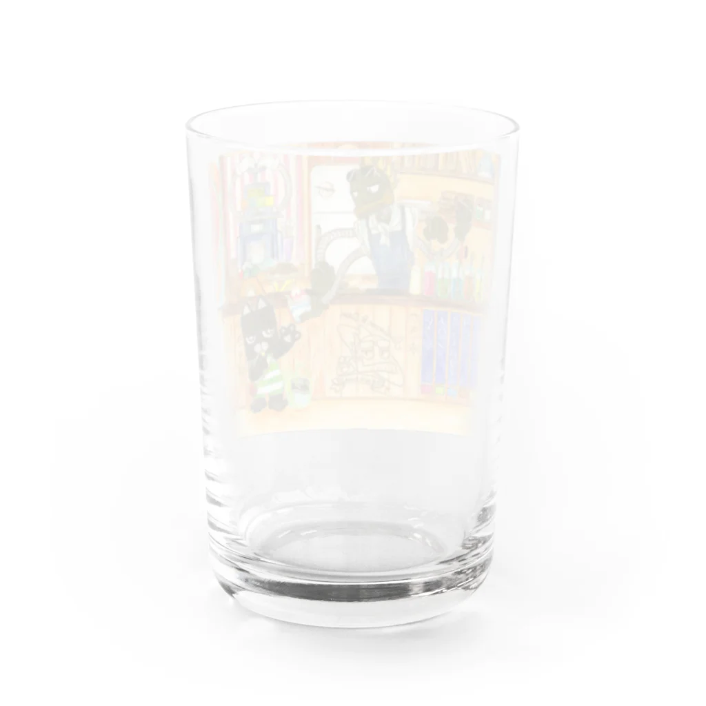 Cuiのキュイ海へ行く Water Glass :back