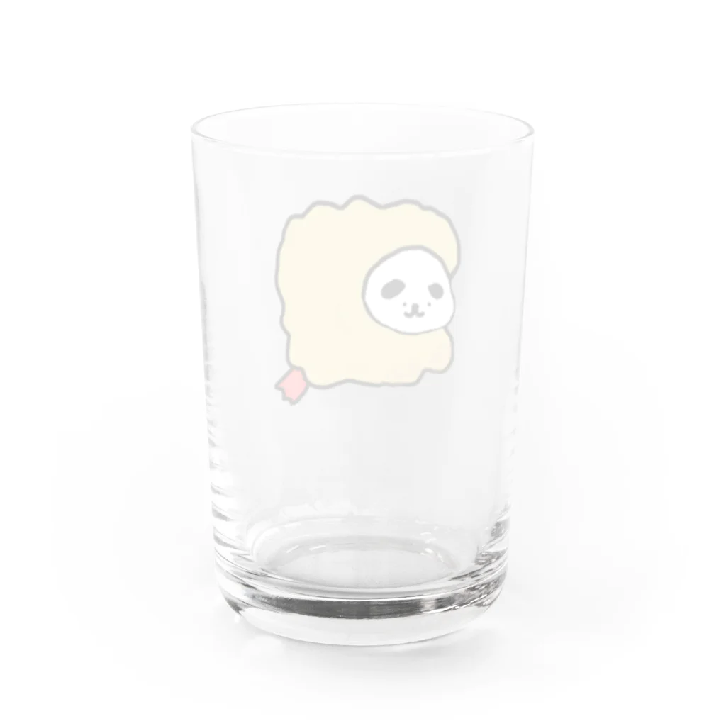 キチィちゃんと化け物腕鼠の一生の揚げイーヌ Water Glass :back