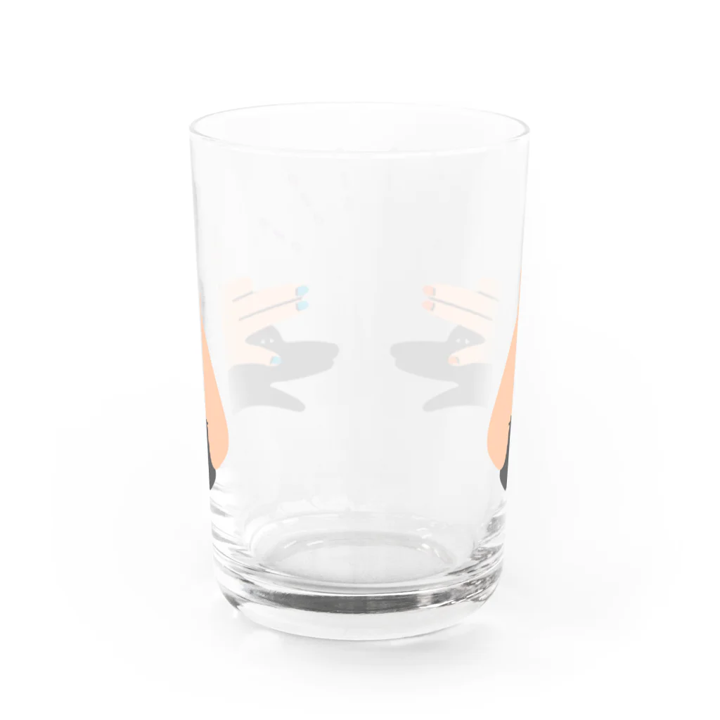 SANKAKU DESIGN STOREのこっそりナイショの話をしよう。 Water Glass :back