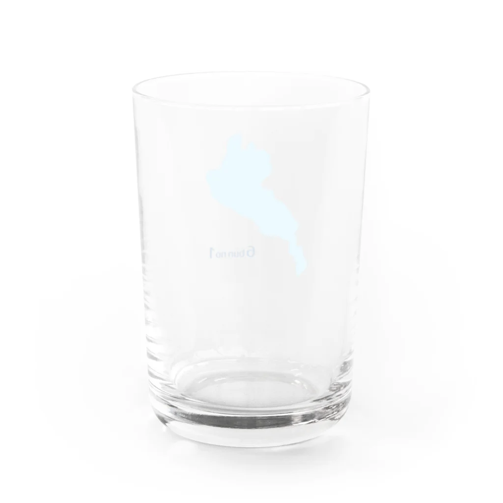 もっちのびわ湖は滋賀の6分の1 グラス反対面