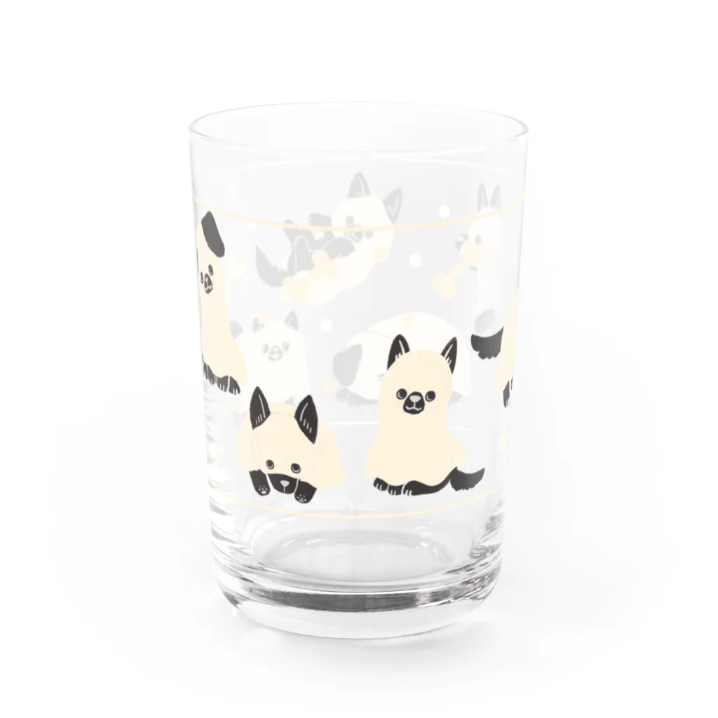 すずきいときちのGhost dog Water Glass :back