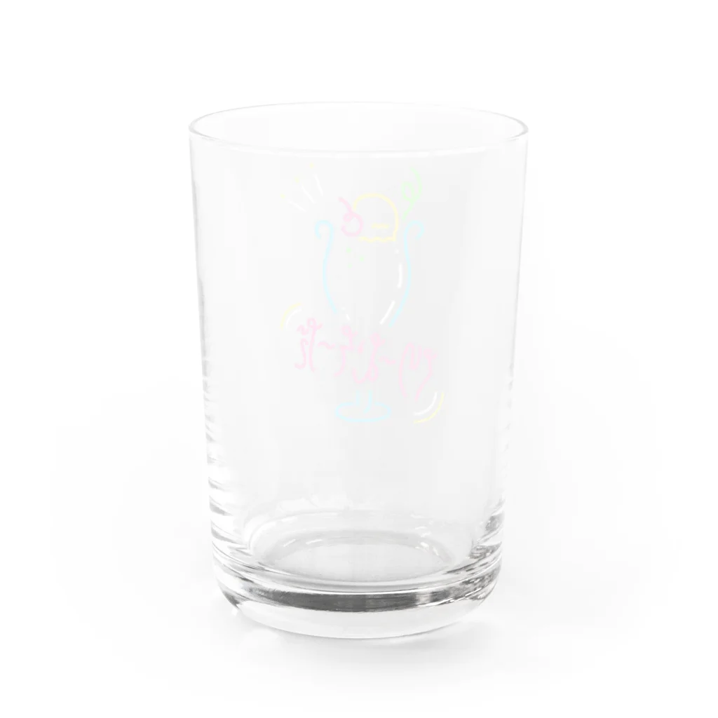 深山のくりーむそーだ Water Glass :back