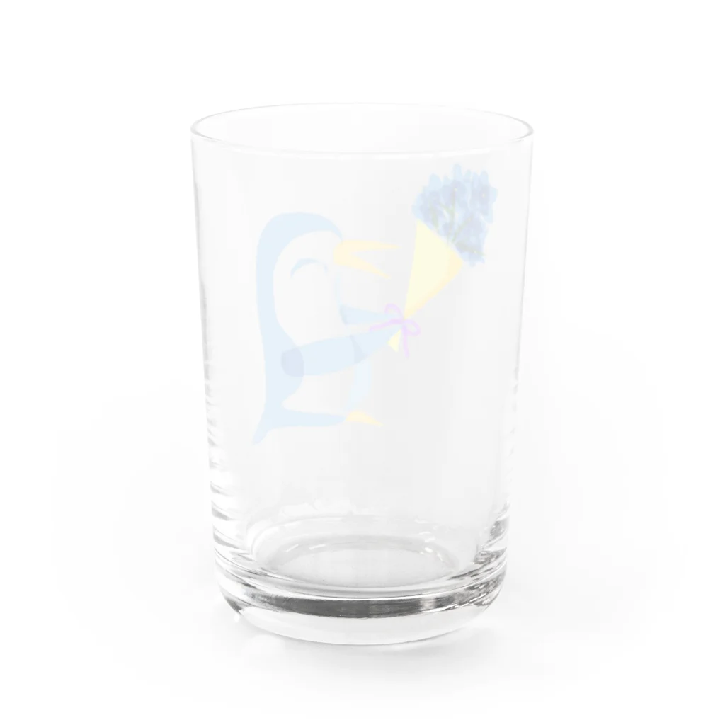 PaP➡︎Poco.a.Pocoの花束を君に。from.ペンちゃん Water Glass :back