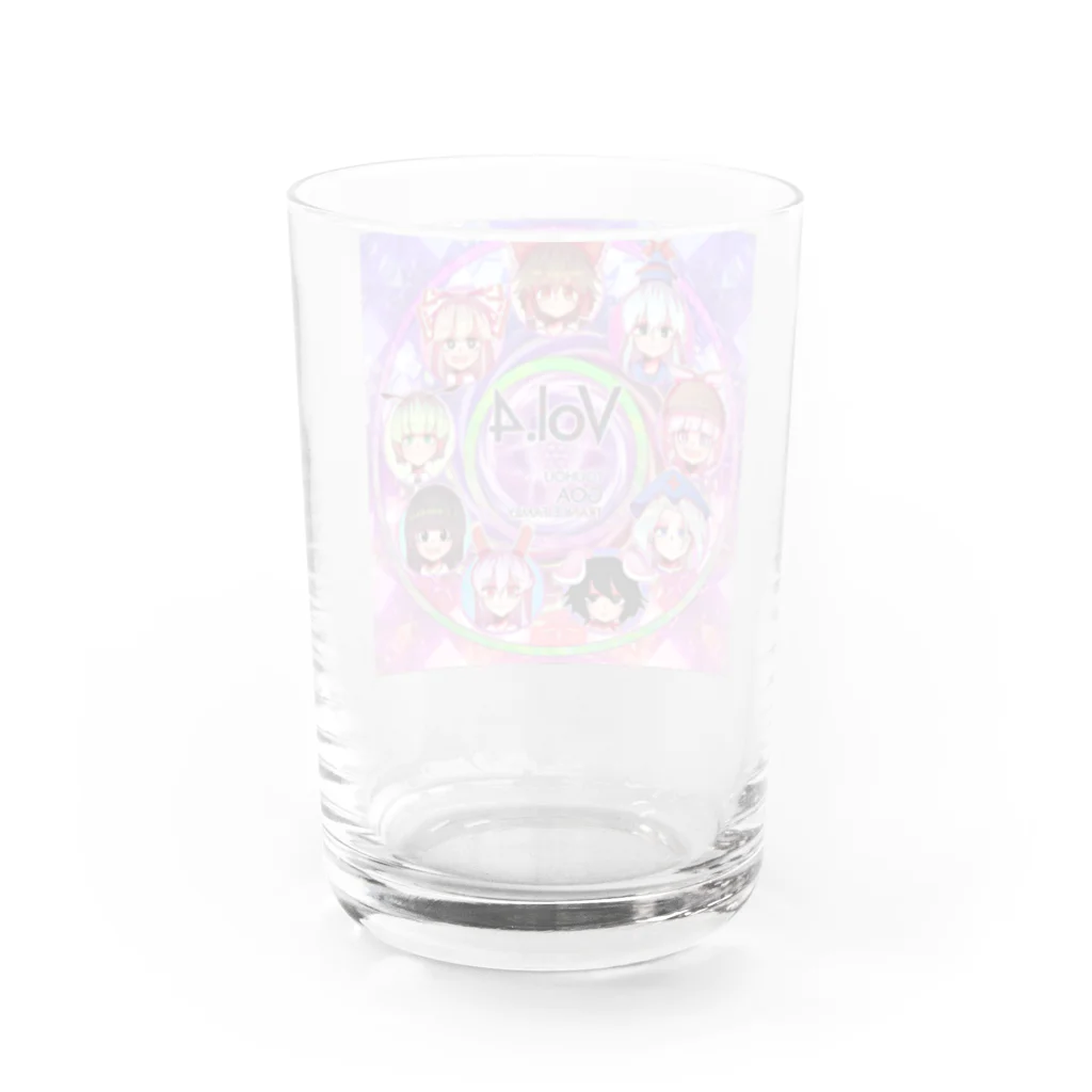 Psy Hedgehog@🌿🦑🍜のTouhou Goa Trance Family Vol.4 発売記念グッズ(文字なし) Water Glass :back