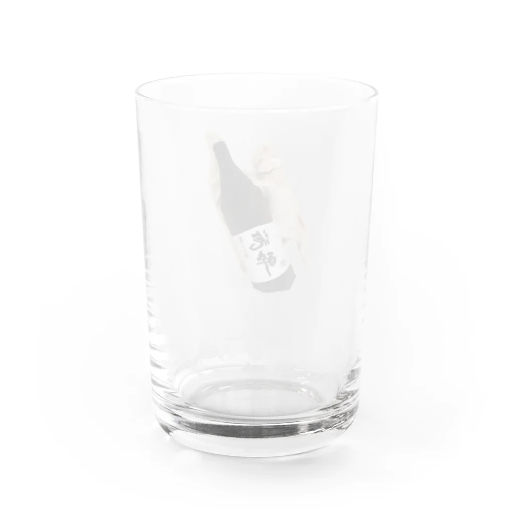 ⓐの酔眠 Water Glass :back