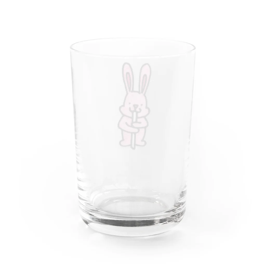 あかりんごちゃんのでっぴょん Water Glass :back