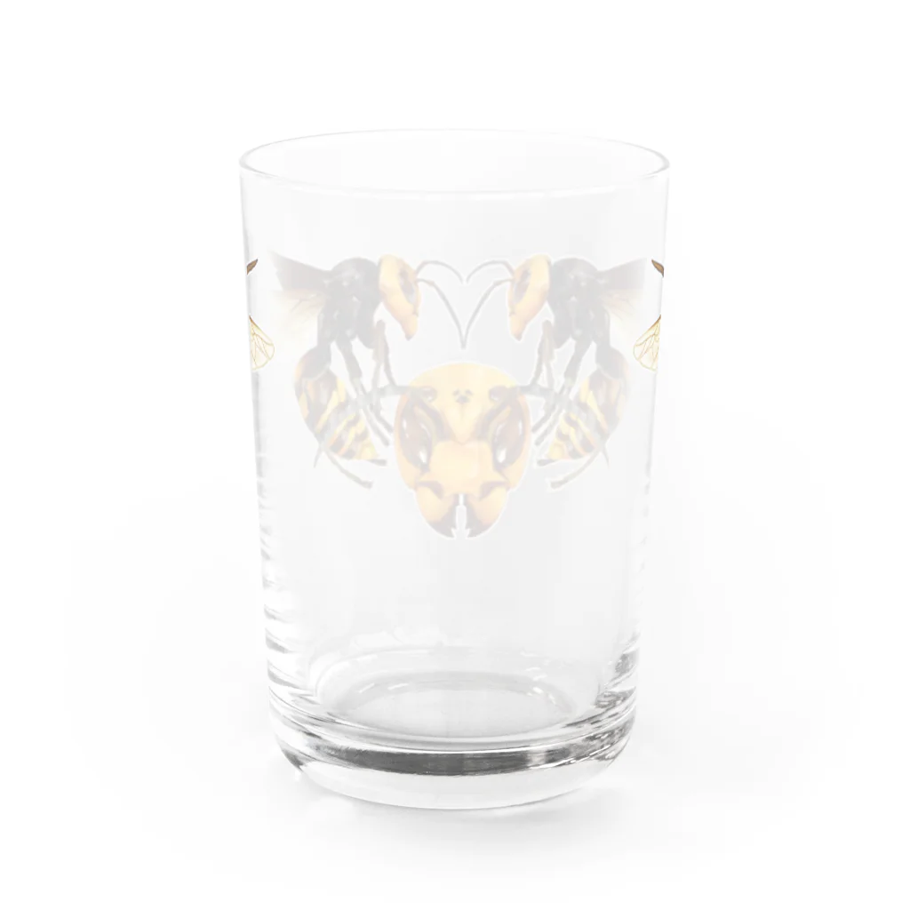 バカロットはこっぱみじんこのオオスズメバチ Water Glass :back