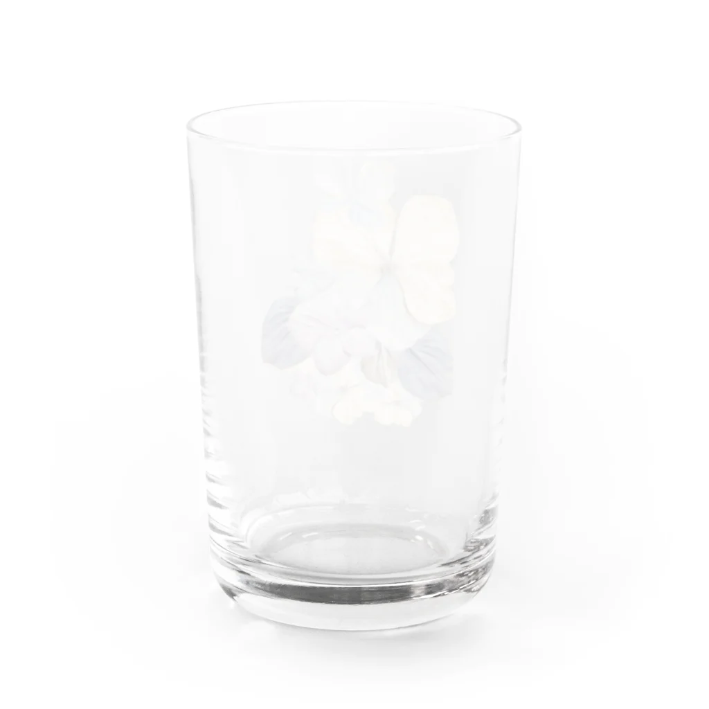 NOISY_TOYのあじさいのおはな Water Glass :back