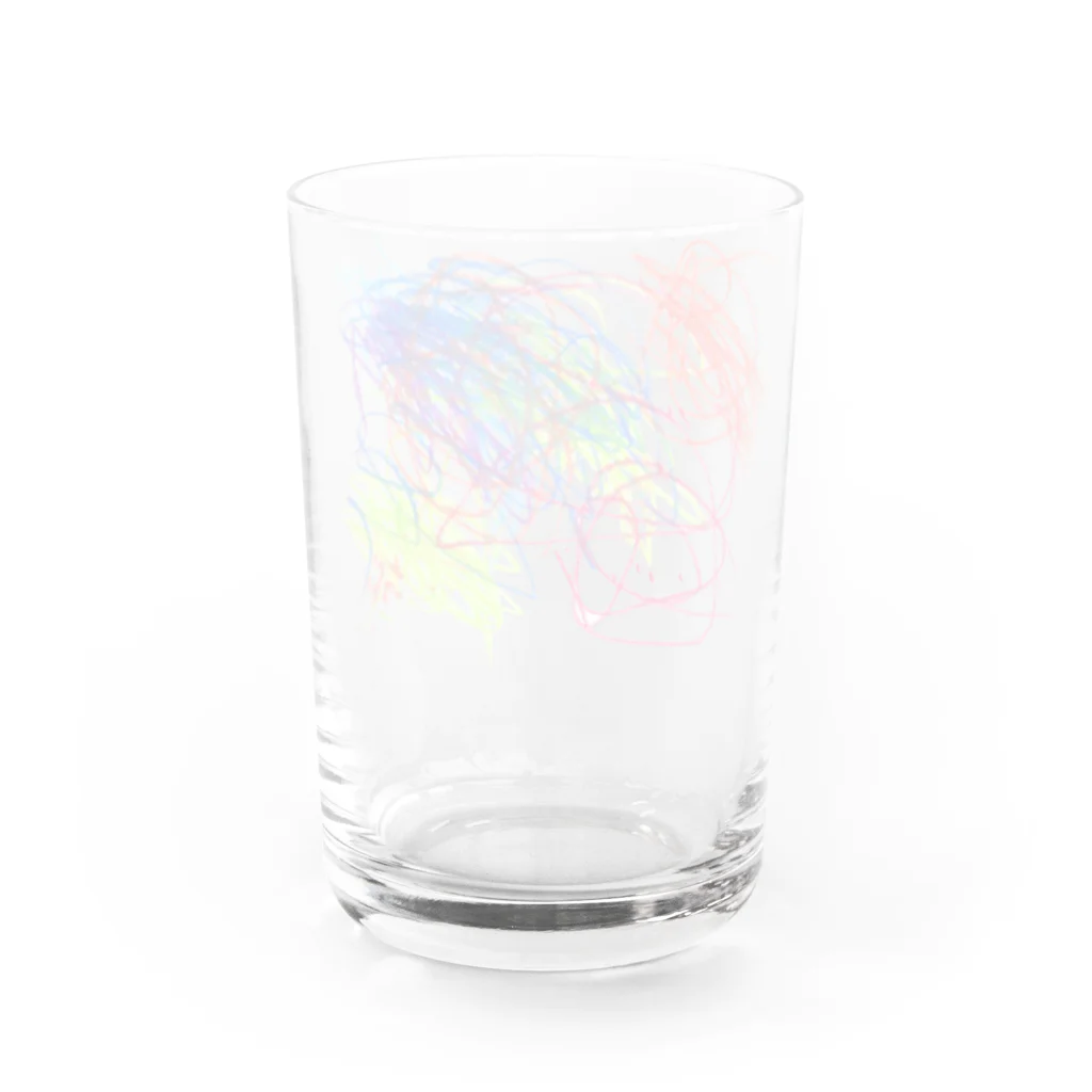 hononoのクレヨン Water Glass :back