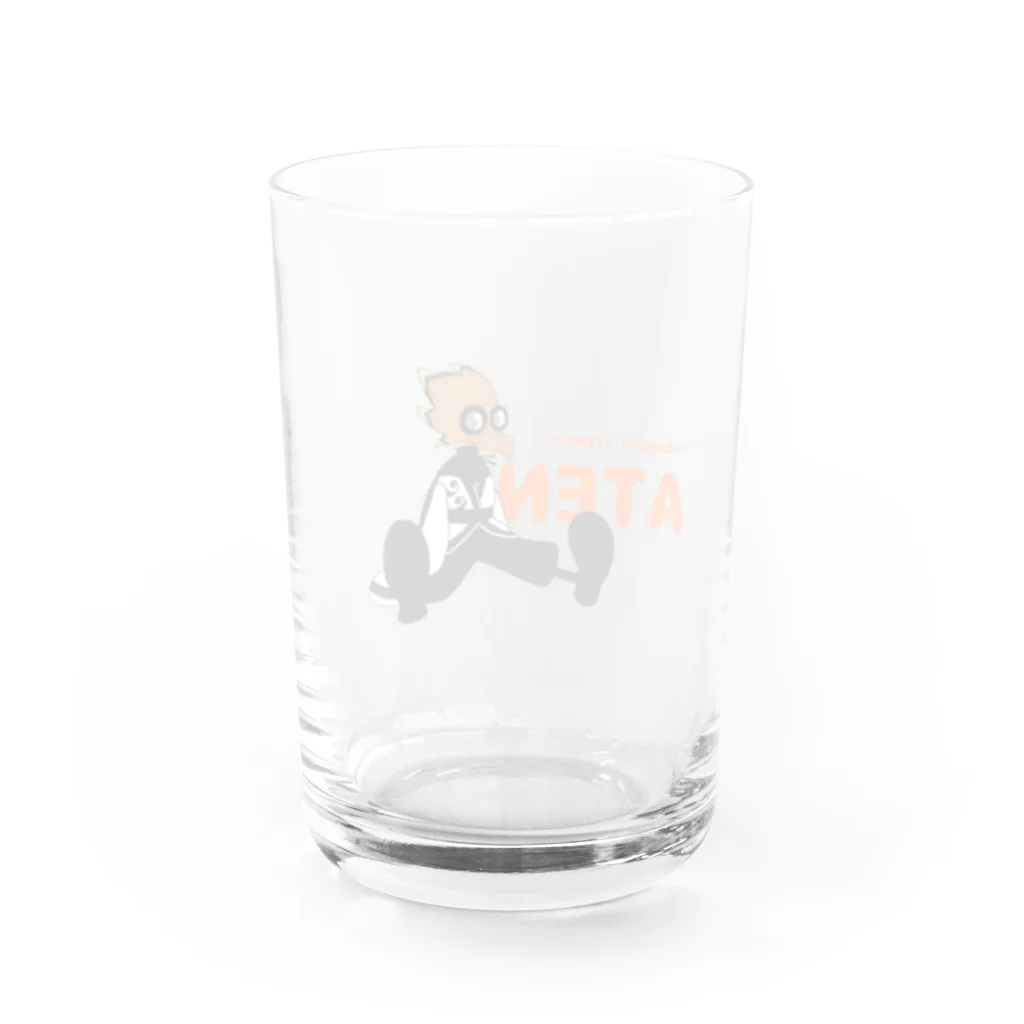 鴉天のお店のWater Glass :back