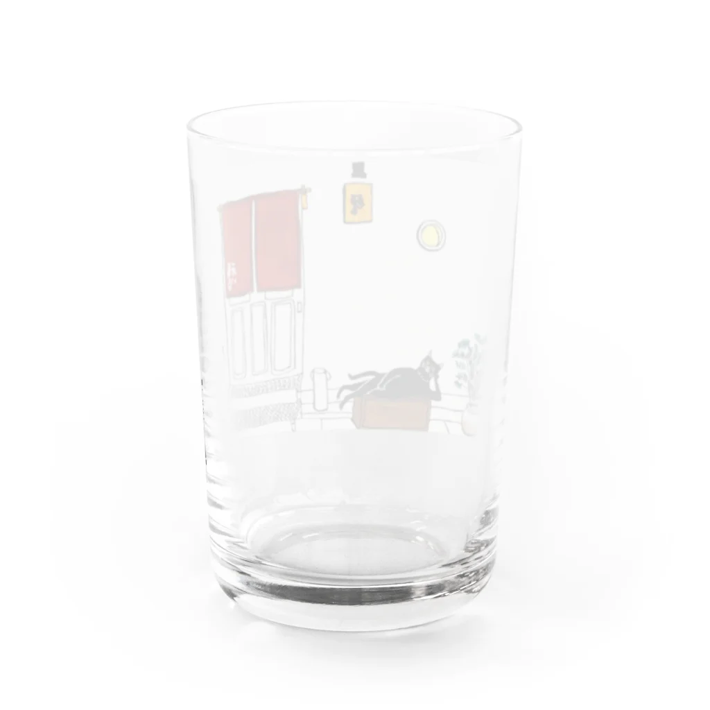 5to_san 【ごとさん】の満席待ちにゃす Water Glass :back