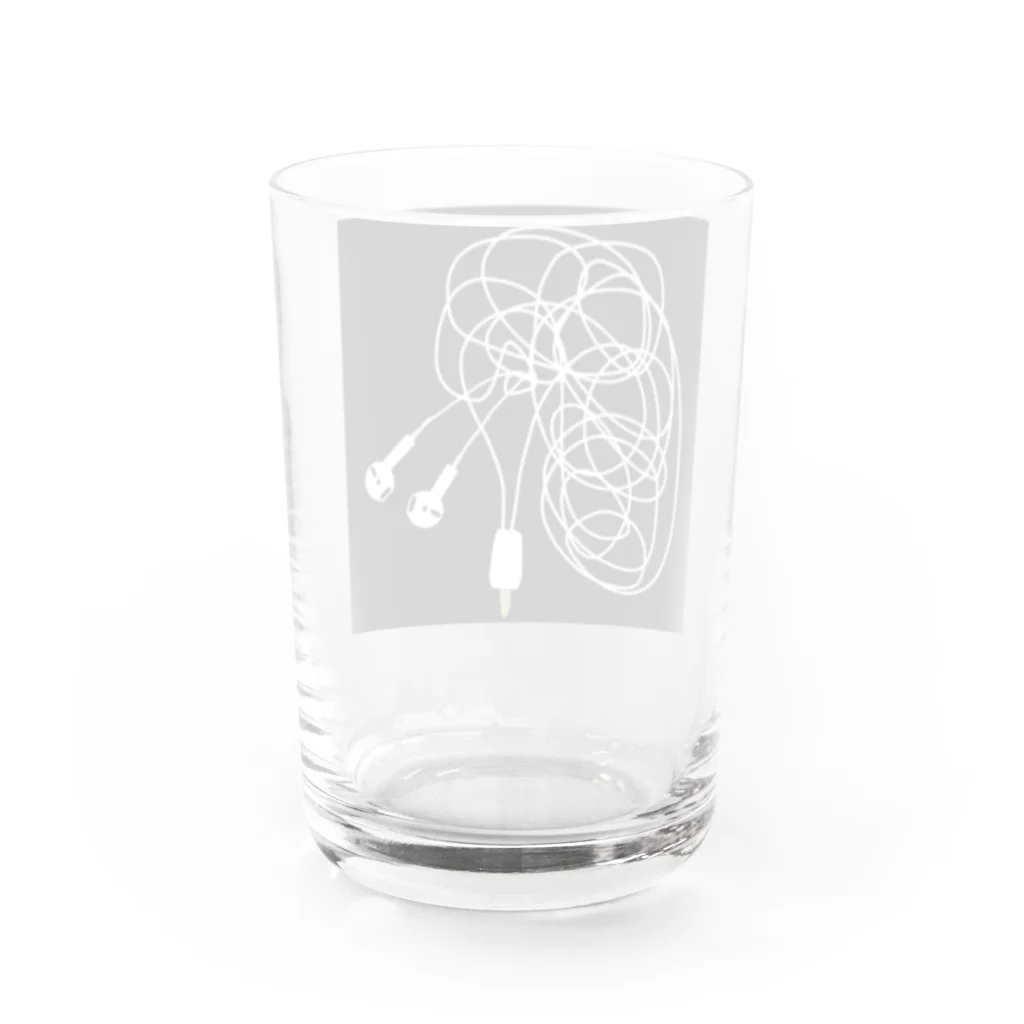 ダイナマイト井上の絡まるイヤホンの闇 Water Glass :back