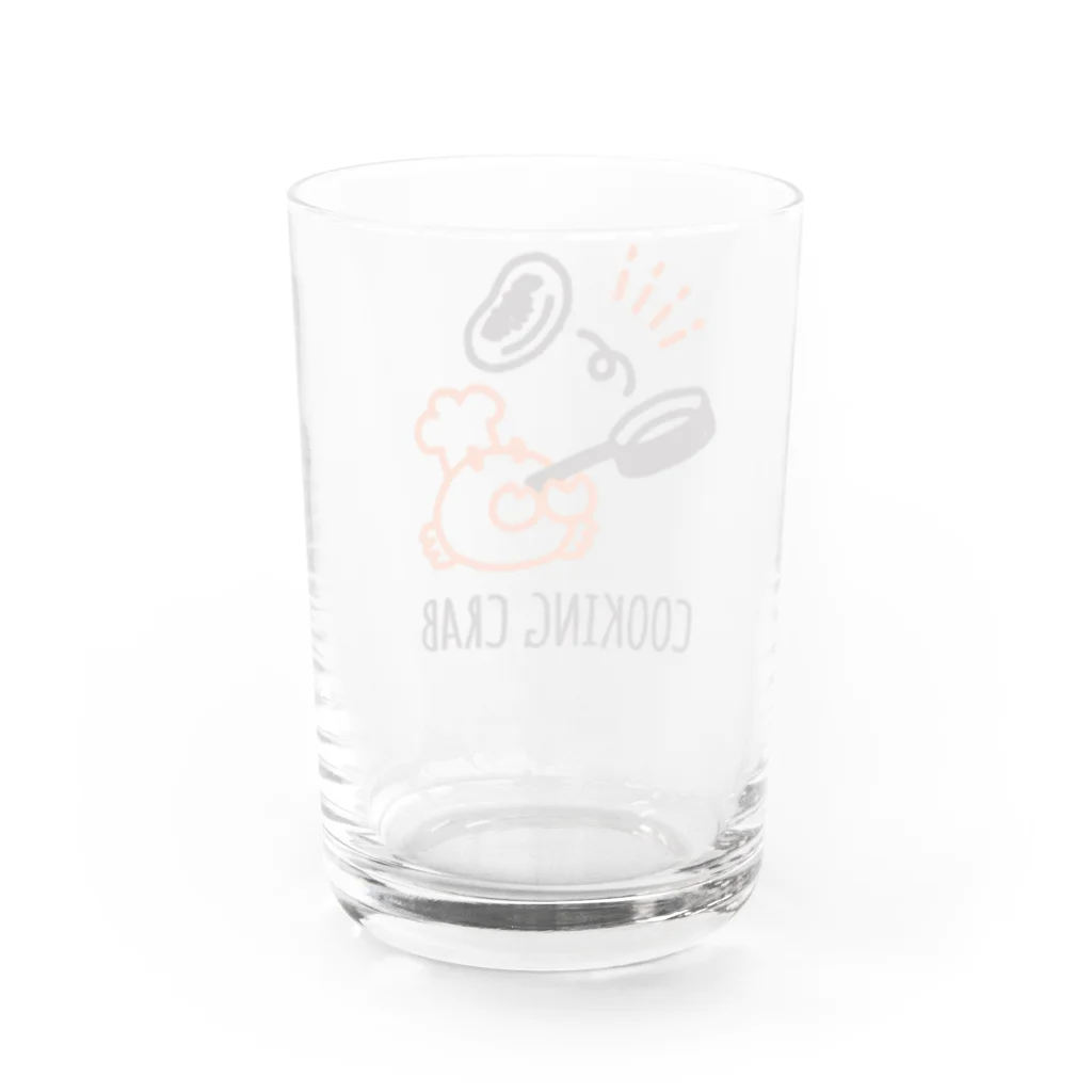 CRAB CLUBのお料理カニさん Water Glass :back