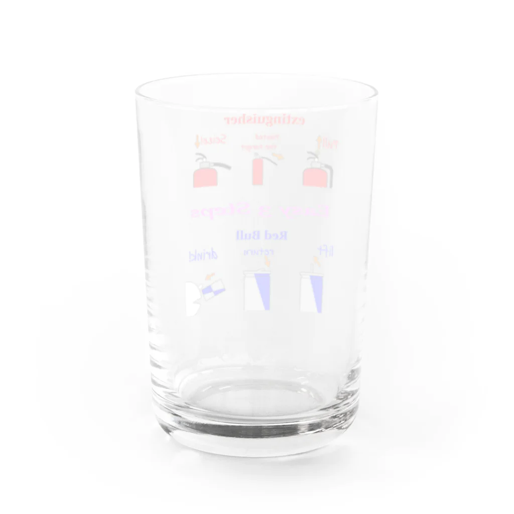 兼九商店のかんたん3ステップ Water Glass :back