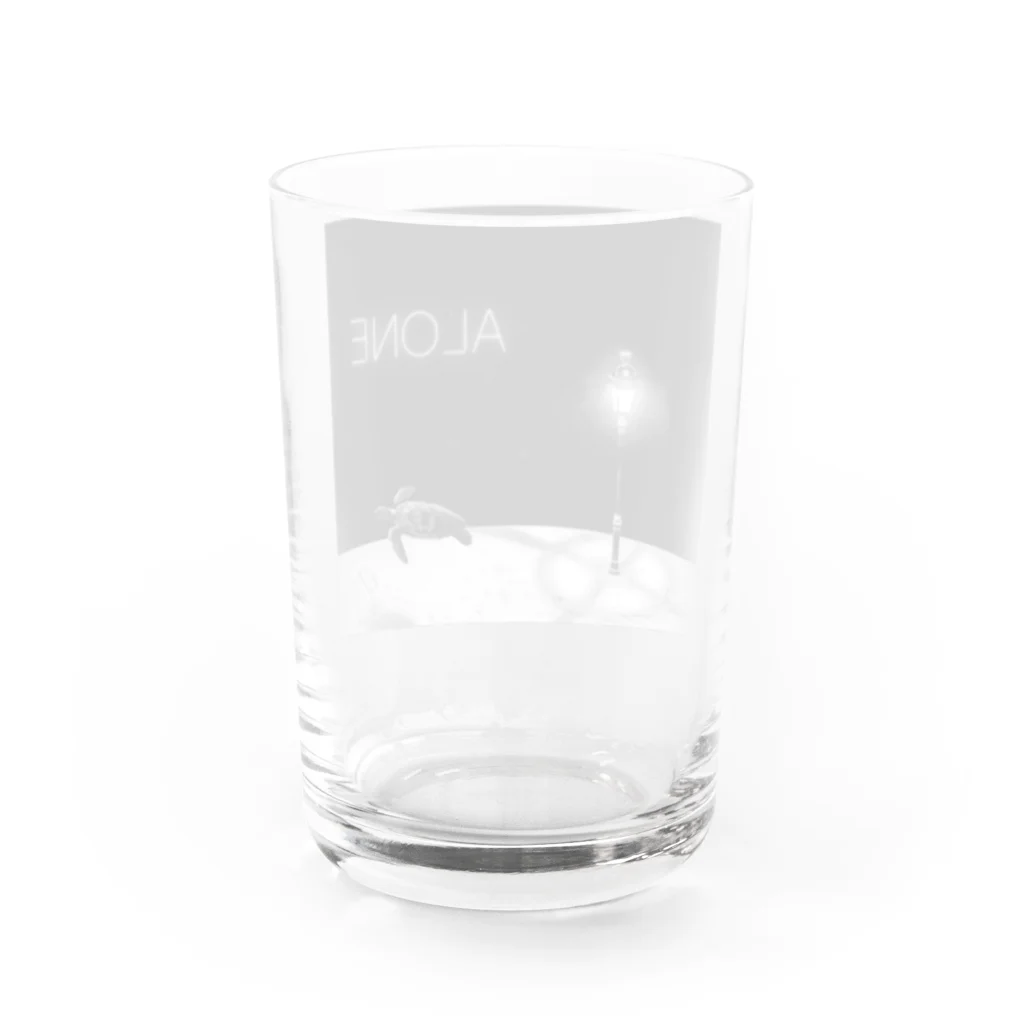 ANOTHER GLASSのALONE Water Glass :back