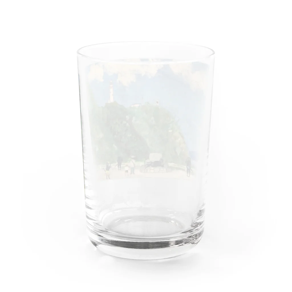 5to_san 【ごとさん】の思い出にお邪魔させていただきにゃす Water Glass :back