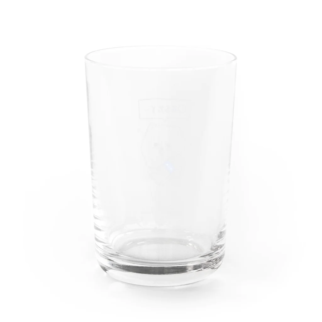 y_salt_0605の何喋ってるか分からないポメラニアン〜牛乳パック編〜 Water Glass :back