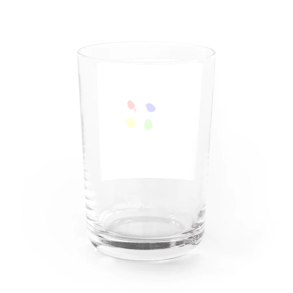 がかがかがか屋のまるまる Water Glass :back