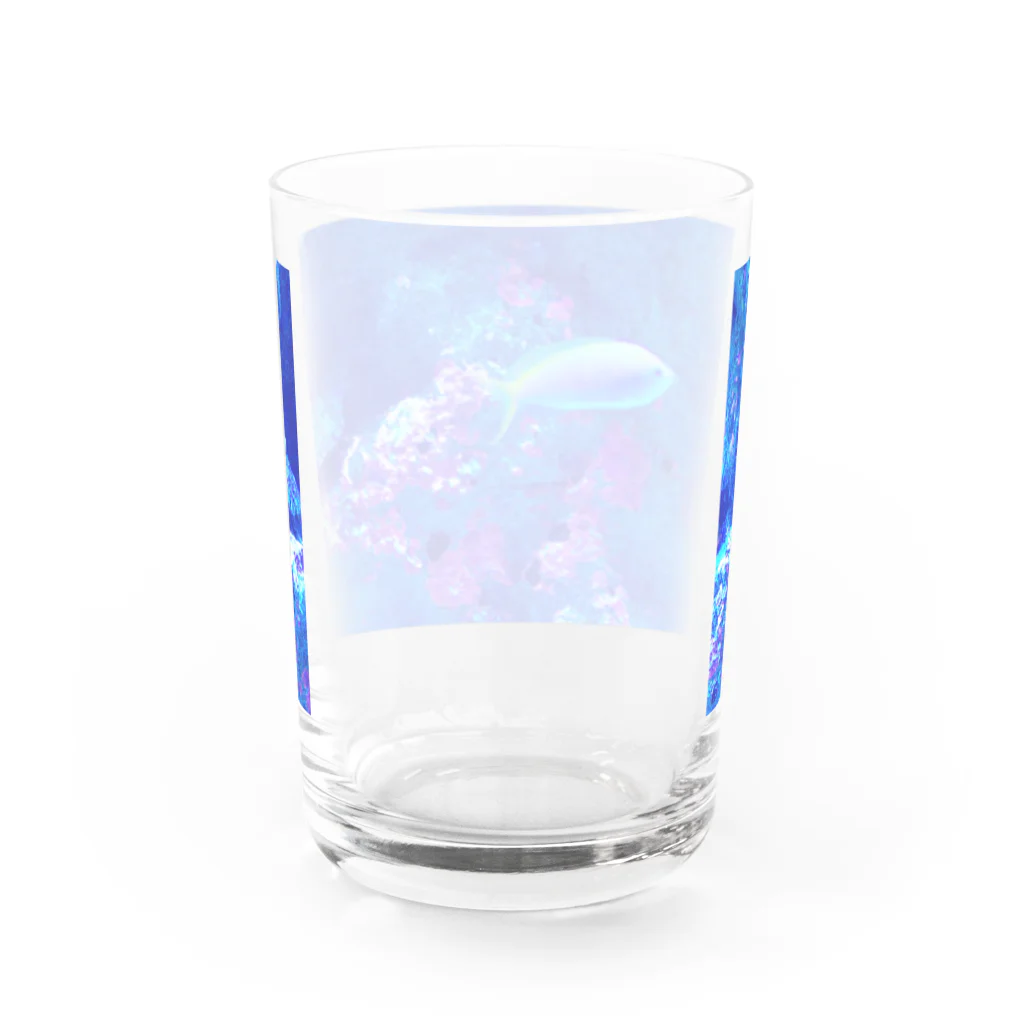 ことりの家のウメイロモドキ Water Glass :back