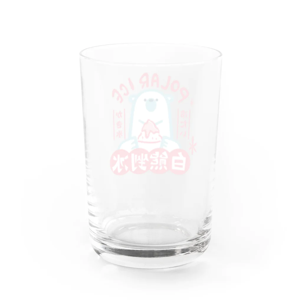 potofu no suzuriのPOLAR ICE Water Glass :back