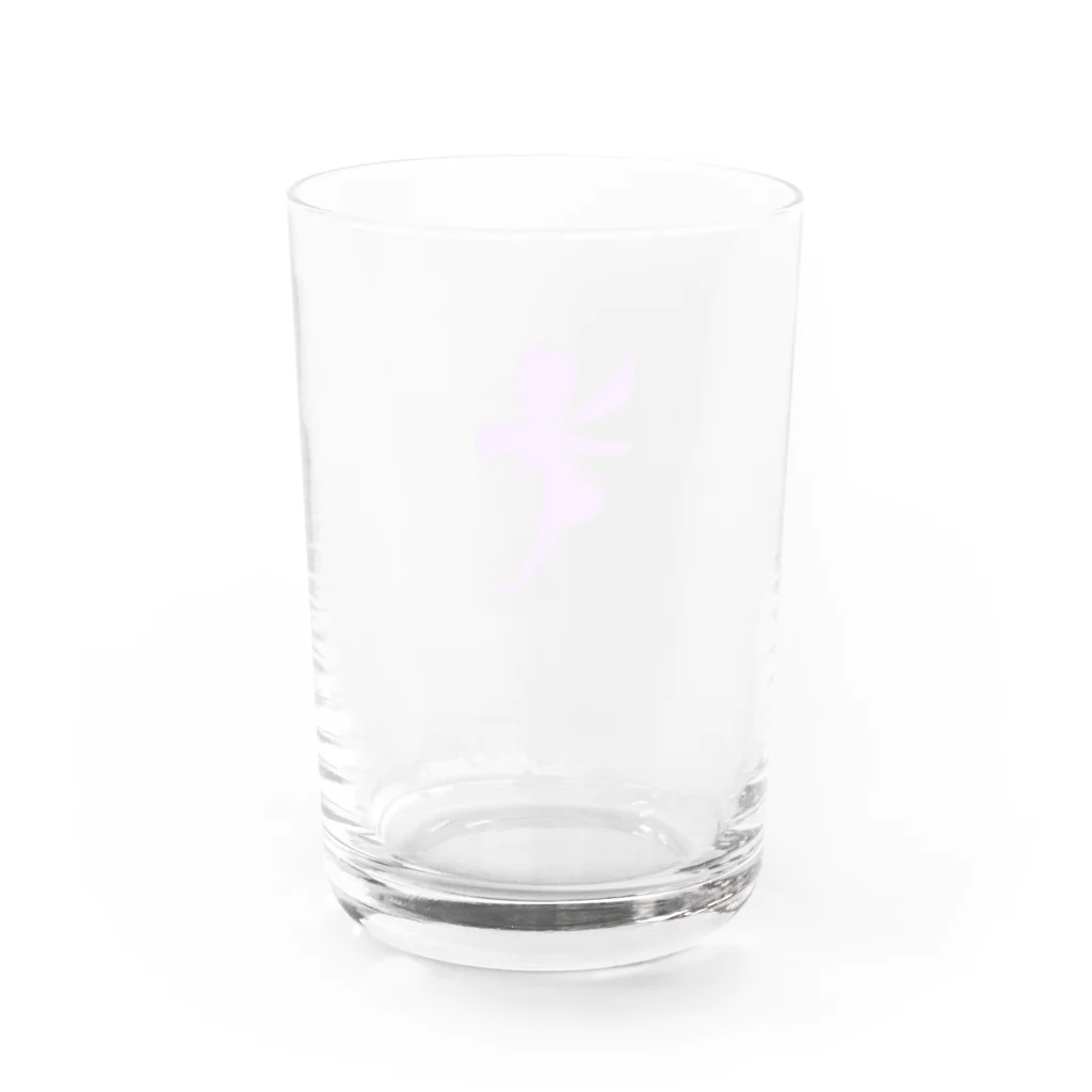 星野める🌟新星Vtuberのシルエット妖精 Water Glass :back