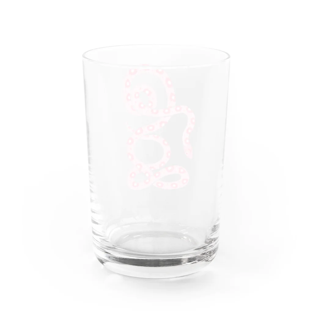 aaaaiWORKSのおみせのスネーーク！！ Water Glass :back