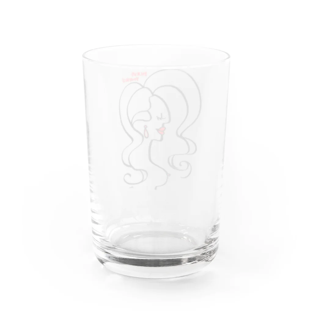 Omi ShopのBilieve yourself Water Glass :back