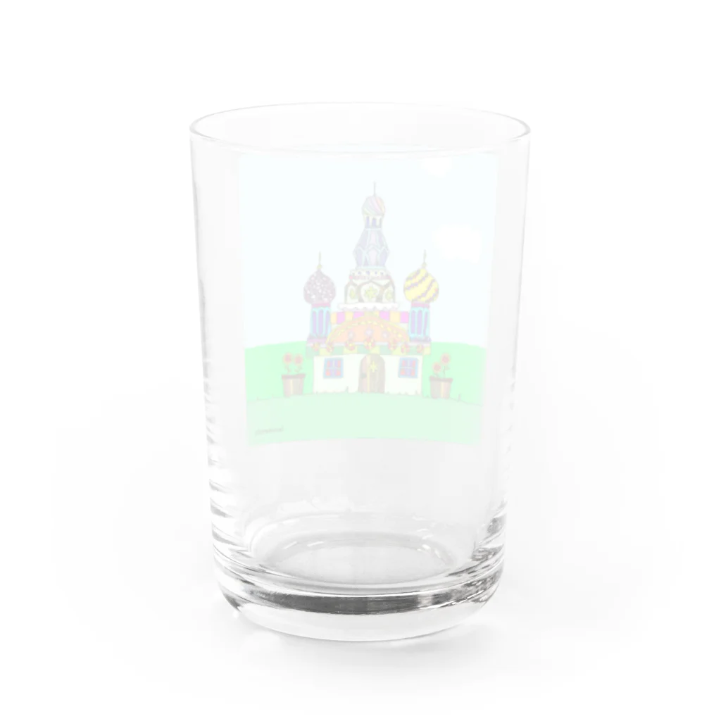 lemonemolaのキャッスル Water Glass :back