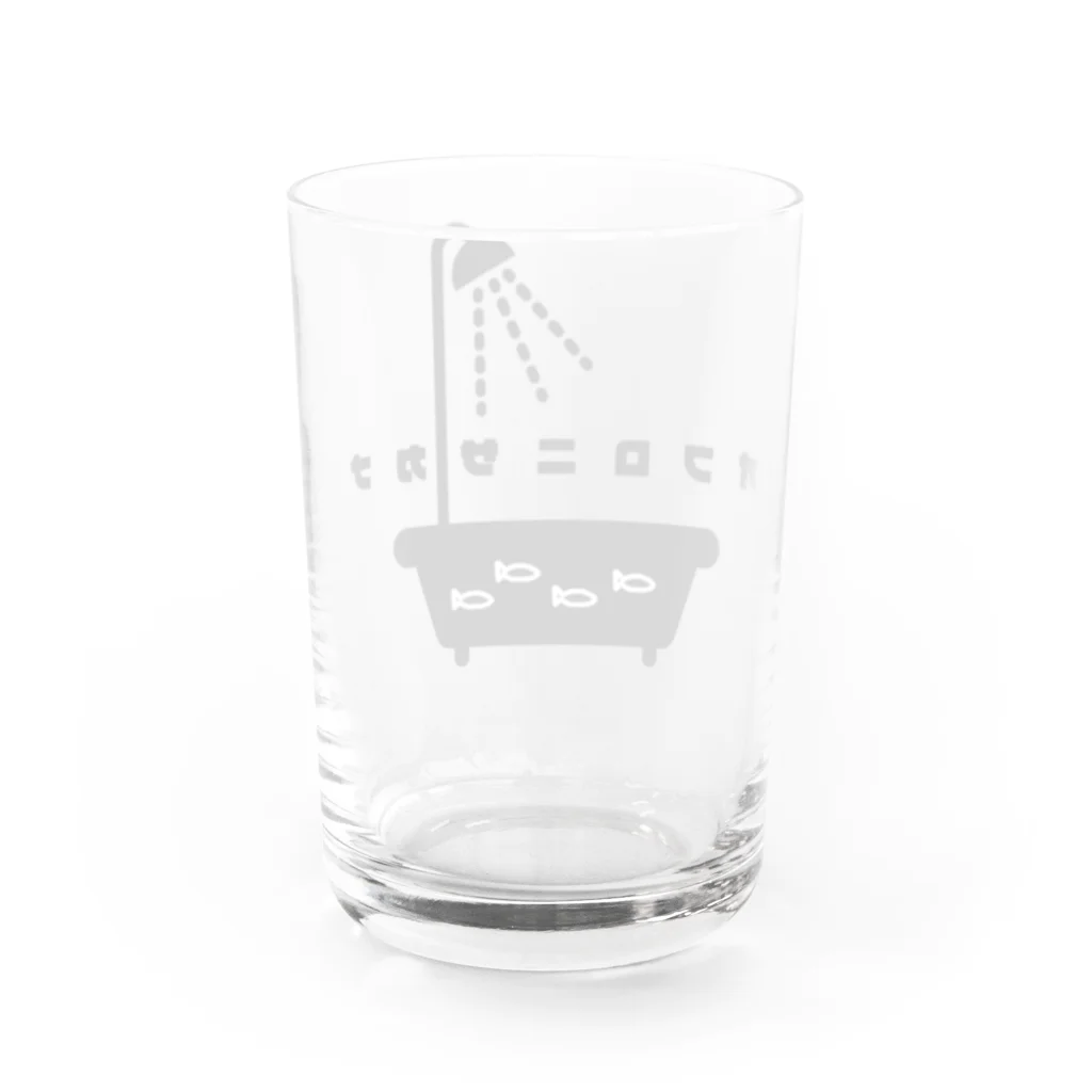 Se+のオサカナグラス Water Glass :back