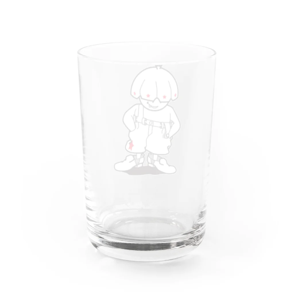 Tシャツ屋じょにー SELECTのBOZ Water Glass :back