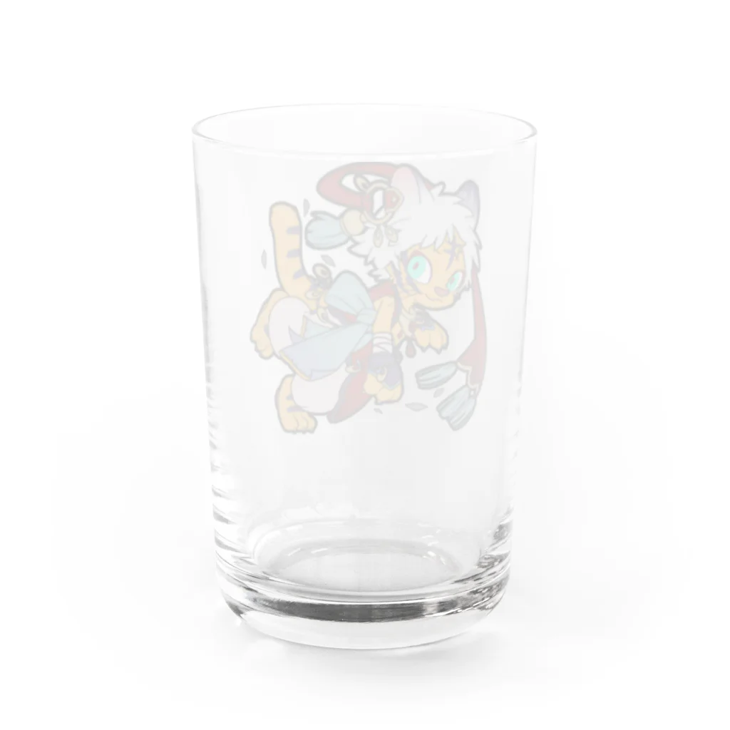 neuneunet.shopのアラビアンタイガーくん Water Glass :back