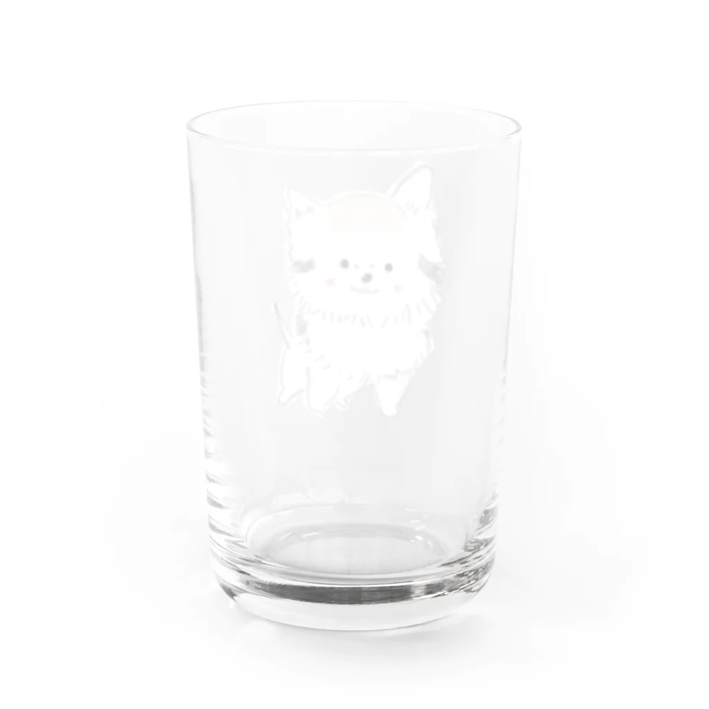 しまのポン酢ちゃん Water Glass :back