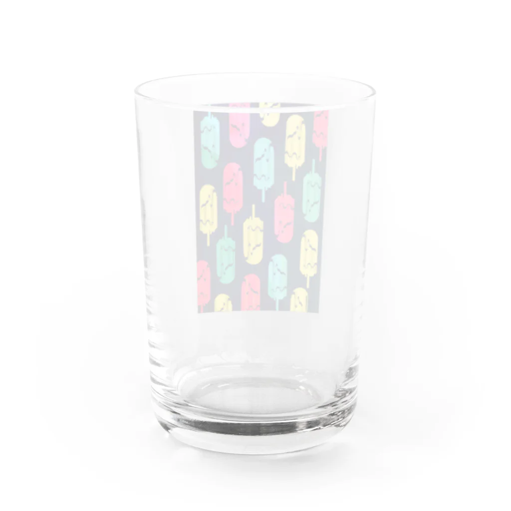 AGOAのアイスキャンドルゴースト Water Glass :back