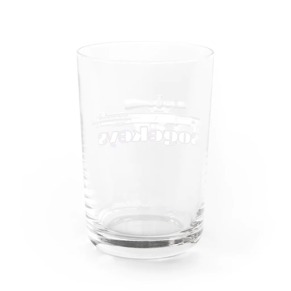 アサダ兄弟ショップのソゲキーズ2 Water Glass :back