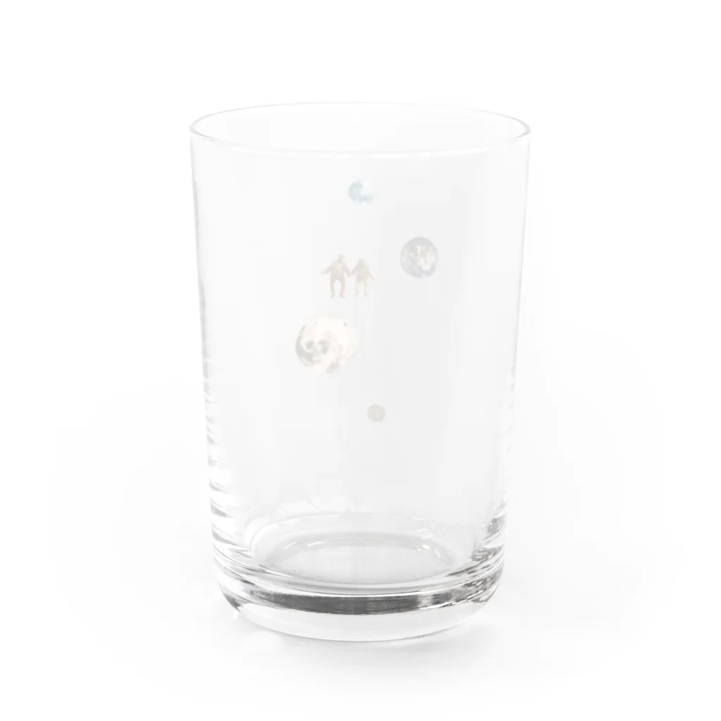 KONOHAの惑星ギンザザくん Water Glass :back