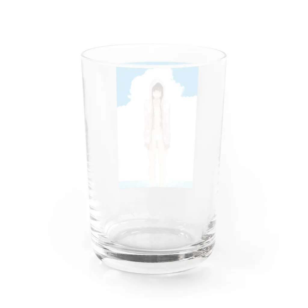 岸虎次郎　オトメの帝国18巻発売中のオトメ水着の楽園／ほのか Water Glass :back