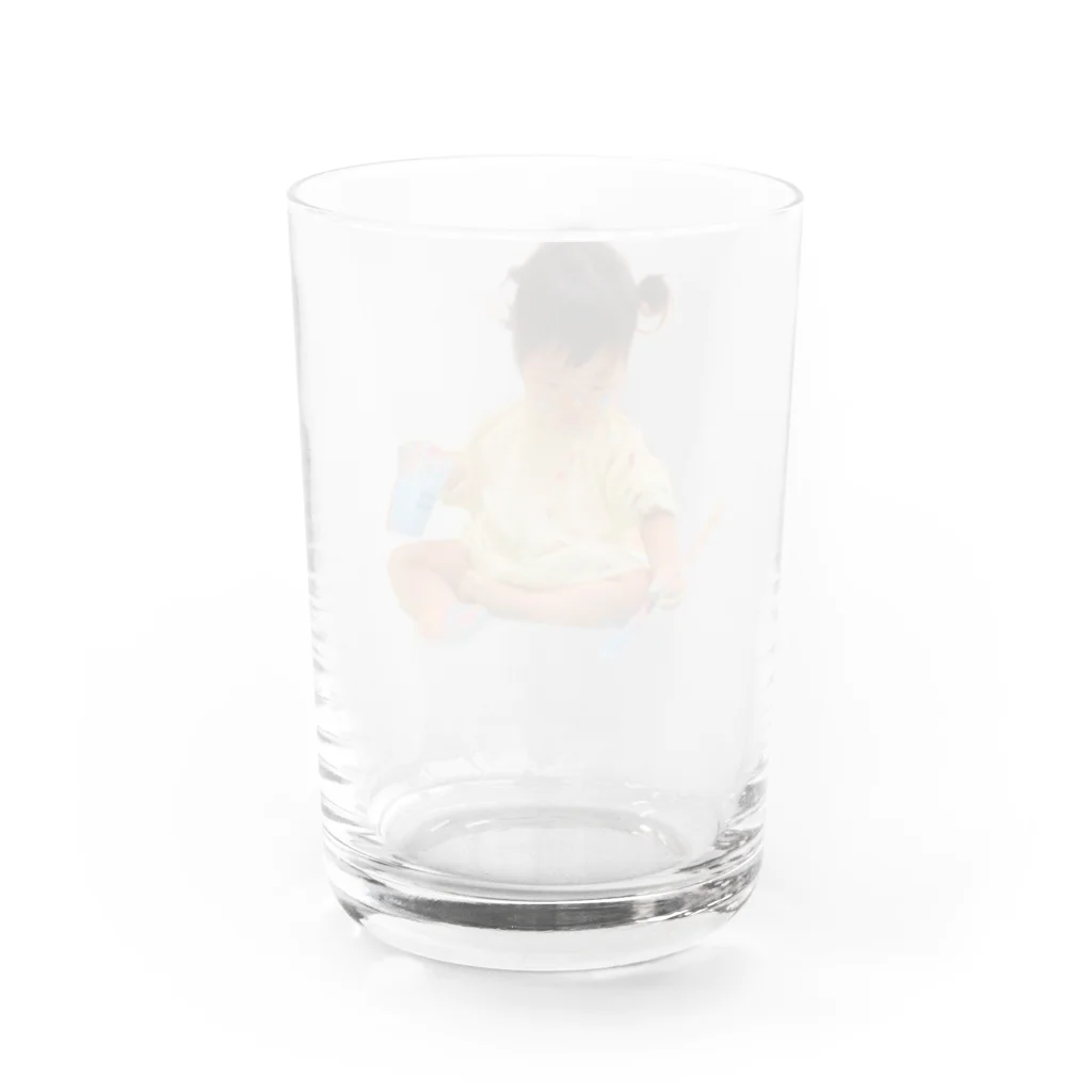 あらきめい工房のアーティストめい Water Glass :back