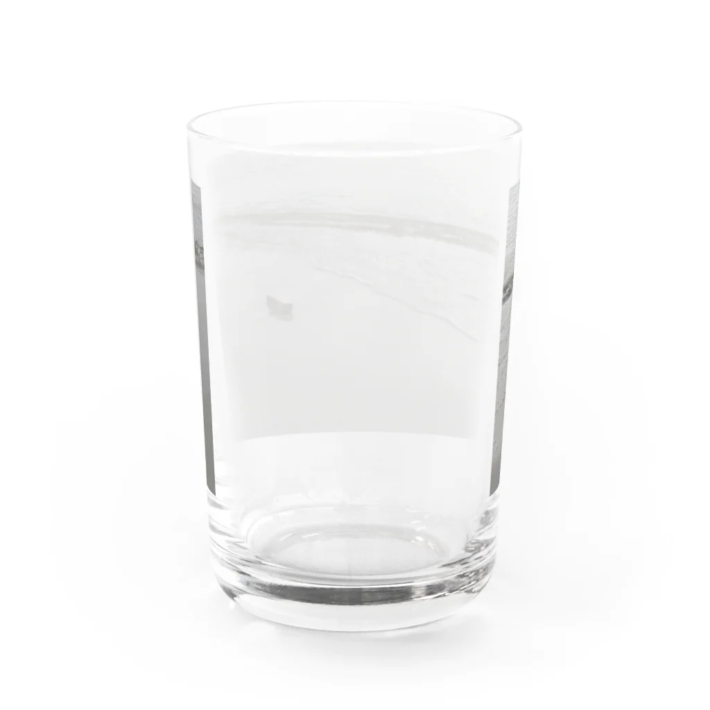 伊庭 匠の漂着 Water Glass :back
