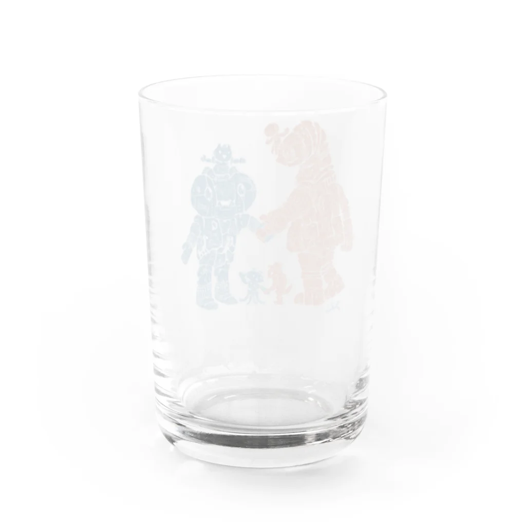 あかるいみらいけんきゅうじょのあくしゅをしよう。 Water Glass :back