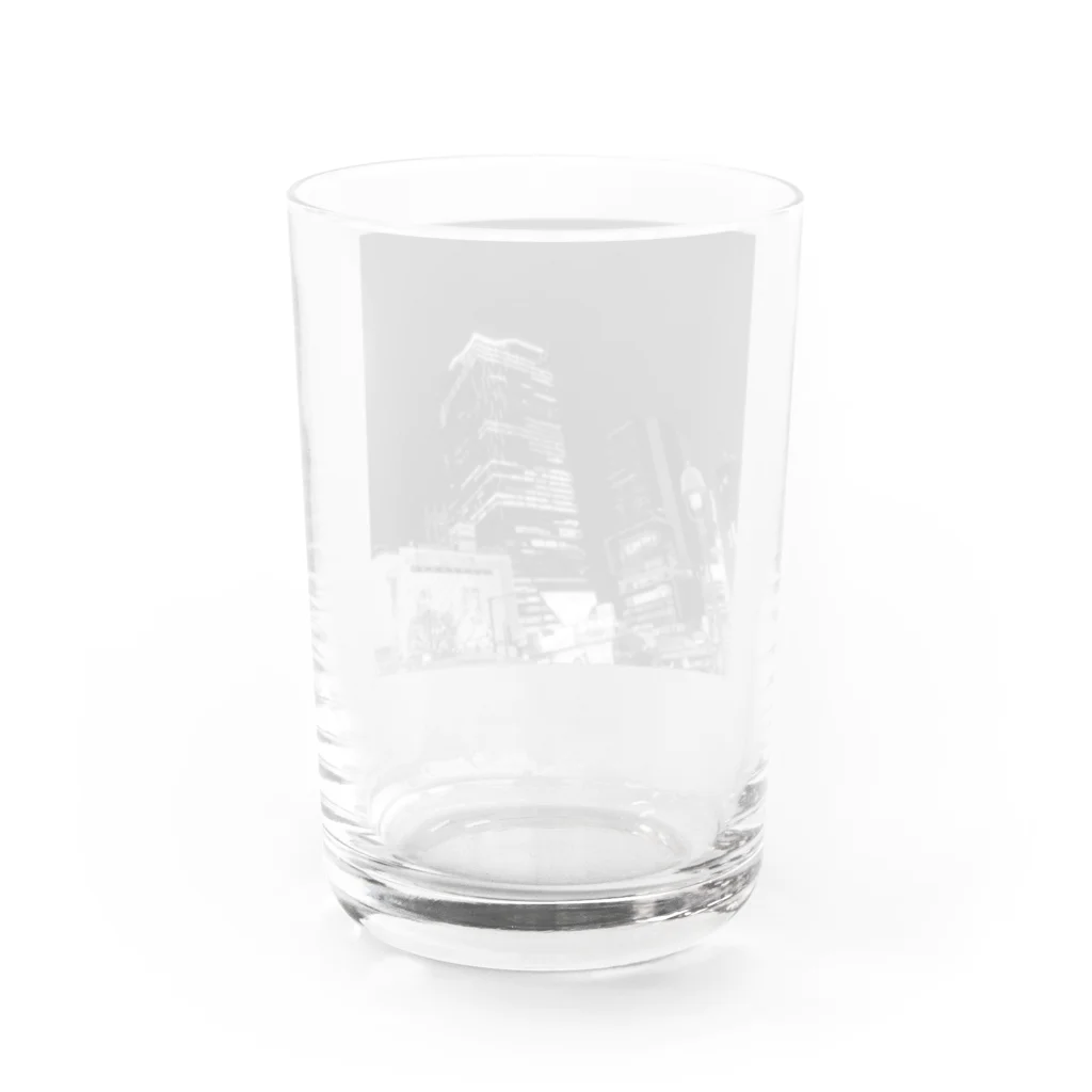 ミジンコの多分shibuya Water Glass :back